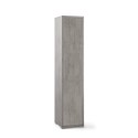 Armoire colonne multifonction à 5 compartiments design moderne Kumi 