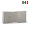 Moderne dressoir 2 deuren 4 laden buffetkast woonkamer Cleore Model