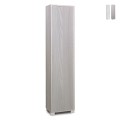 Colonne de rangement mobile avec porte, 4 étagères ajustables Tibet Promotion