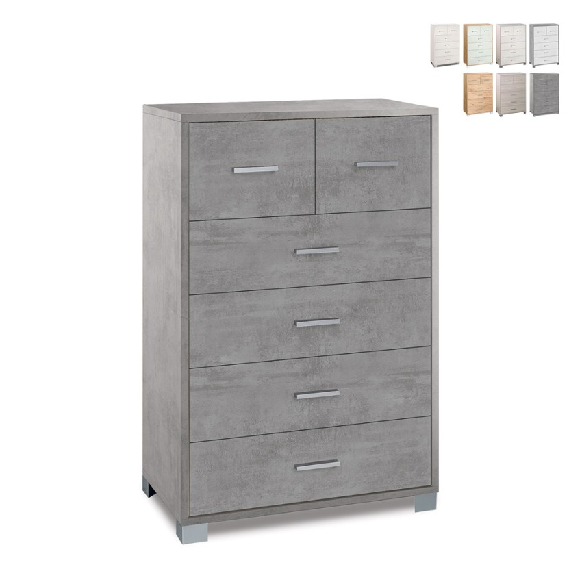 Moderne design ladekast met 6 lades voor woonkamer en slaapkamer Mera Catalogus Moderne design ladekast met 6 lades voor woonkamer en slaapkamer Mera Catalogus