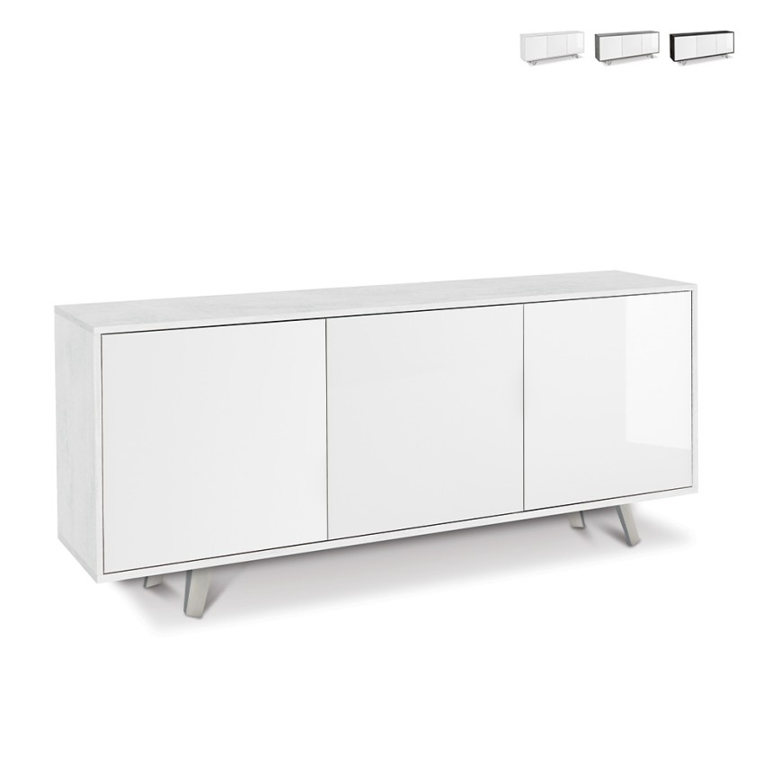 Moderne design dressoir 3 deuren voor woonkamer en keuken Perth Aanbieding