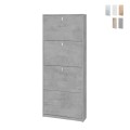 Slanke schoenkast modern design 4 kleppen 10 paar schoenen Pica Aanbieding