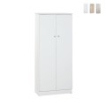 Multifunctioneel opbergkast met 2 deuren en 3 planken voor woonkamer of hal Kadir Aanbieding