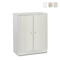 Meuble polyvalent pour salon, bureau, chambre à coucher 2 portes 2 compartiments Samo Promotion