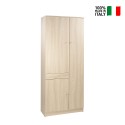 Armoire polyvalente 6 étagères avec tiroir 3 portes WIlton Catalogue