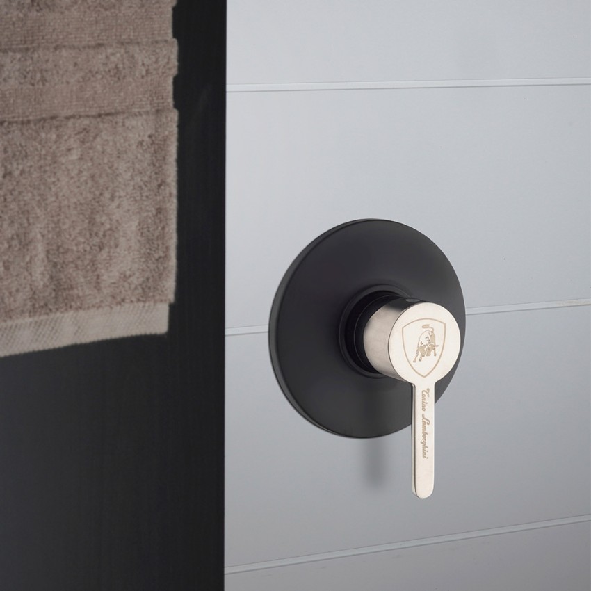 Matte zwarte inbouw douchekraan eenhendel Mugello Aanbieding Matte zwarte inbouw douchekraan eenhendel Mugello Aanbieding