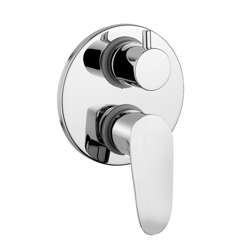 Mitigeur mural encastrable pour douche avec inverseur 2 voies Smile Mamoli Promotion Mitigeur mural encastrable pour douche avec inverseur 2 voies Smile Mamoli Promotion