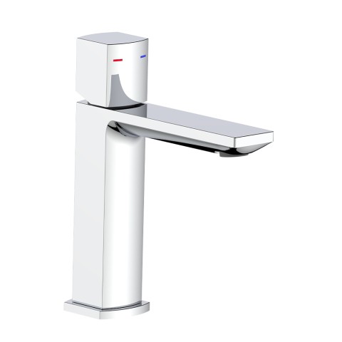 Mitigeur lavabo design moderne chromé Domus Promotion