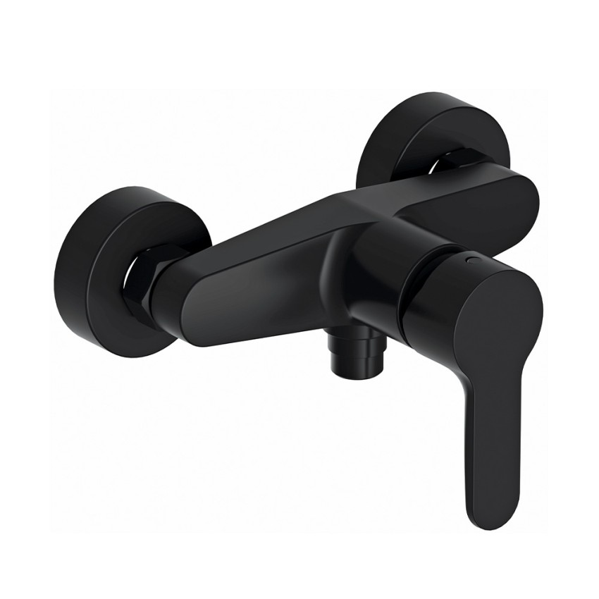 Moderne zwarte design douchekraan voor wandmontage eenhendel Aurora Aanbieding Moderne zwarte design douchekraan voor wandmontage eenhendel Aurora Aanbieding