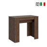 Design uitschuifbare consoletafel 90x48-308cm houten eettafel Basic Noix Verkoop