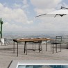 Uitschuifbare consoletafel hout 90x40-300cm Banco Evolution Eik Kortingen