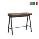 Table console extensible bois avec rallonges 90x40-300cm Banco Evolution Oak Vente