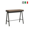Uitschuifbare consoletafel hout 90x40-300cm Banco Evolution Eik Verkoop