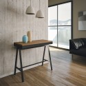 Table console extensible bois avec rallonges 90x40-300cm Banco Evolution Oak Remises