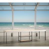Table console en bois design extensible 90x40-290cm Camelia Premium Nature Réductions