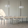 Table console en bois design extensible 90x40-290cm Camelia Premium Nature Catalogue