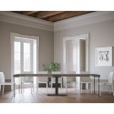 Table console grise avec rallonges extensible 90x40-300cm Capital Concrete Remises