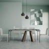 Uitschuifbare haltafel 90x40-300cm grijs Diamante Concrete Korting