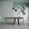 Uitschuifbare consoletafel 90x40-300cm Grey Diamond Premium Concrete tafel Korting