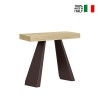 Uitschuifbare consoletafel 90x40-300cm houten tafel Diamante Premium Nature Verkoop