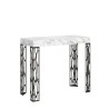 Console extensible design moderne 90x40-300cm table finition marbre Ghibli Marble Offre