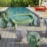 Big Kroko Etnische Designbank voor Binnen en Buiten 