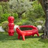 Big Kroko Etnische Designbank voor Binnen en Buiten 