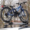 Porte-vélos universel en acier avec antivol pour barres de toit de voiture Pesio Réductions