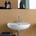 Lavabo suspendu en céramique 65 cm salle de bain sanitaires Geberit Colibrì Vente