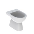 Bidet en céramique au sol sanitaires salle de bain fixation cachée Geberit Selnova Promotion