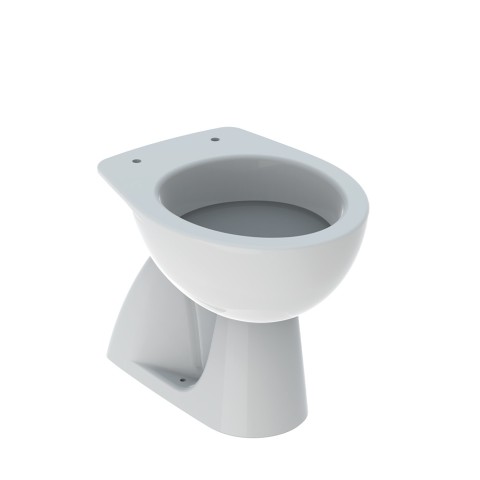 WC vase salle de bain en céramique sur pied drain vertical Geberit Colibrì