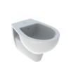 Bidet en céramique suspendu robinetterie monoforo sanitaires salle de bain Geberit Colibrì Promotion