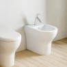 Bidet à poser filomuro céramique moderne salle de bain sanitaires Zentrum VitrA Vente