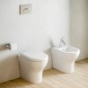 Zentrum VitrA couvercle de siège de toilette blanc planche de siège de toilette Zentrum VitrA Vente