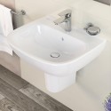 Lavabo à suspendre salle de bains céramique 60 cm sanitaires Zentrum VitrA Remises
