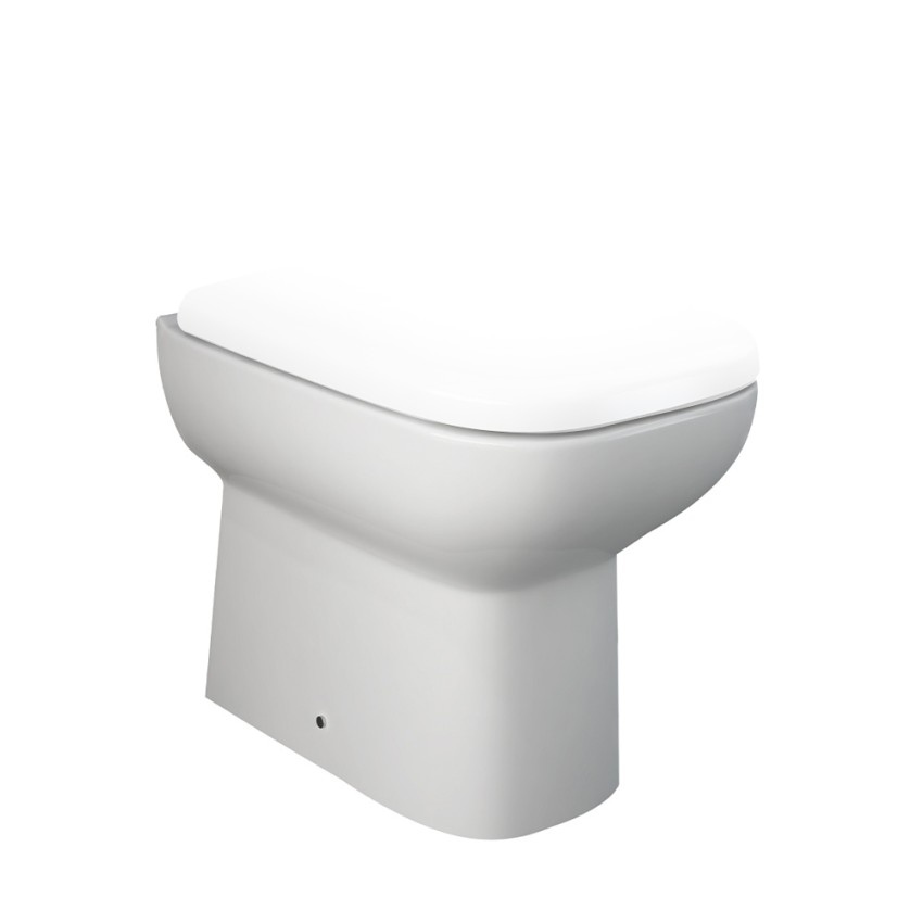 Vrijstaand toilet River met afvoer naar vloer of muur, filomuro design Aanbieding Vrijstaand toilet River met afvoer naar vloer of muur, filomuro design Aanbieding