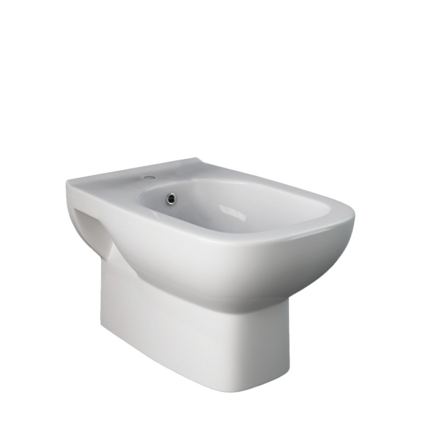 Hangend keramisch bidet met eenhendel wastafelkraan River badkamer sanitair Aanbieding