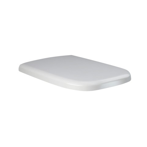 Couvercle de toilette blanc siège abattant WC sanitaires River Promotion