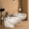 Bidet en céramique suspendu robinetterie monoforo sanitaires salle de bain Geberit Colibrì Vente