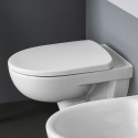 Abattant de WC blanc Geberit Selnova salle de bains sanitaires Offre