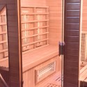 Sauna infrarouge finlandais en bois 4 places de chez soi Dual Healthy Spectra 5 Catalogue