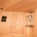 Sauna d'angle en bois finlandais 3 places poêle et pierre inclus Zen 3C Réductions