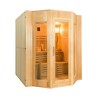 Sauna domestique finlandais 4 places au bois poêle électrique 6 kW Zen 4 Offre