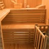 Sauna finlandais traditionnel 4 places en bois de poêle domestique 4.5 kW Sense 4 Catalogue