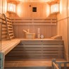 Sauna finlandais traditionnel 4 places en bois de poêle domestique 6 kW Sense 4 Réductions