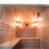 Sauna finlandais traditionnel 4 places en bois de poêle domestique 6 kW Sense 4 Modèle
