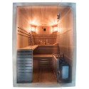 Poêle de sauna domestique finlandais traditionnel 4 places 4.5 kW Sense 4 Remises