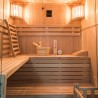 Traditionele Finse thuis-sauna 4 personen kachel 4,5 kW Sense 4 Kortingen