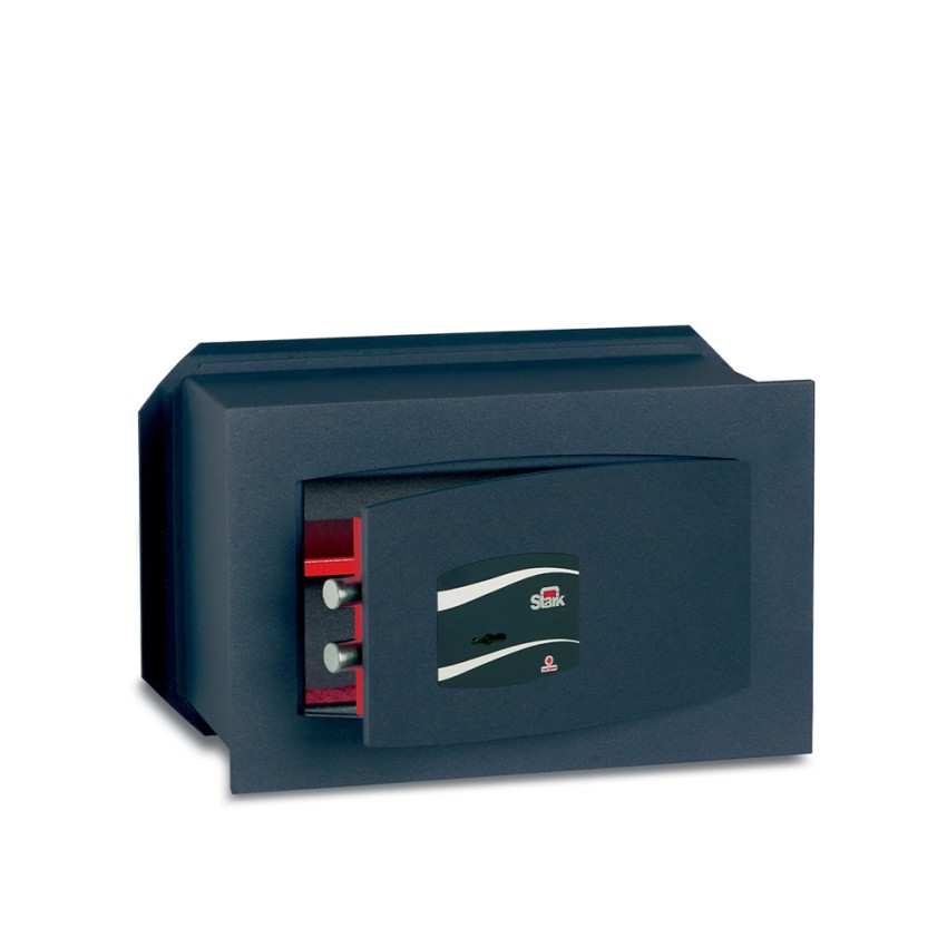 Onzichtbare inbouwkluis met sleutel diepte 15cm Block X1 Aanbieding Onzichtbare inbouwkluis met sleutel diepte 15cm Block X1 Aanbieding