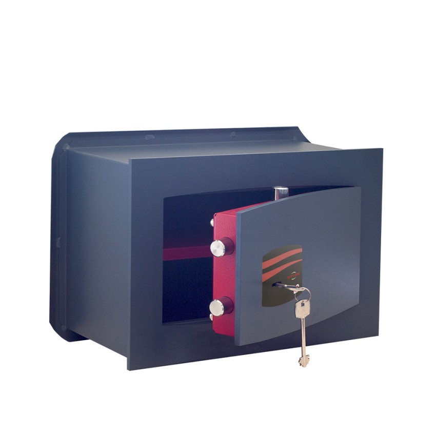 Inbouwkluis diepte 24 cm met veiligheidssleutel Noway XL1 Aanbieding Inbouwkluis diepte 24 cm met veiligheidssleutel Noway XL1 Aanbieding